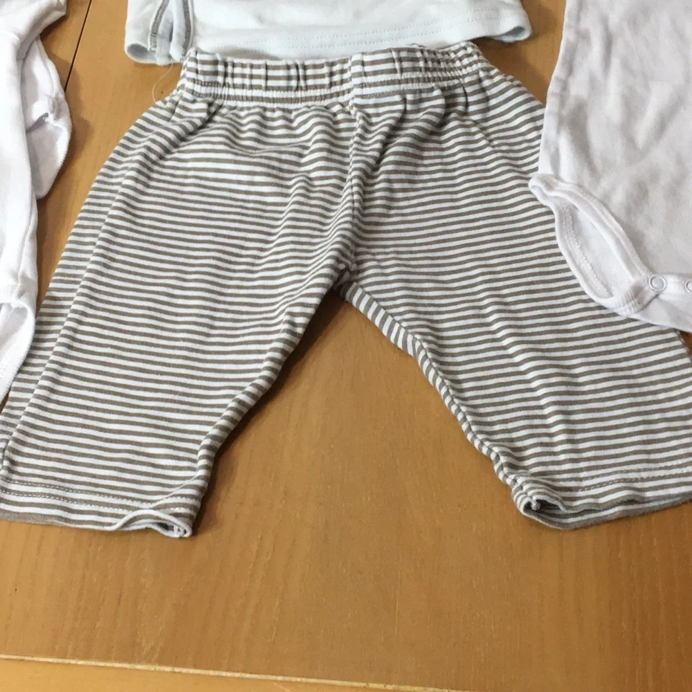 Calvin Klein baby boy cotton onesies and set
